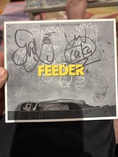 FEEDER - RARE HAND SIGNED CD ALBUM - GENERATION FREAKSHOW [2012] - AUTOGRAPHED
