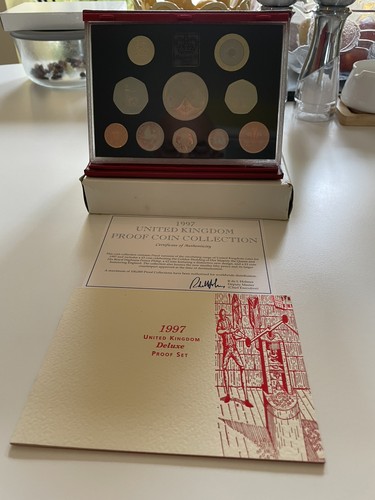 1997 proof coin set deluxe - 1997,