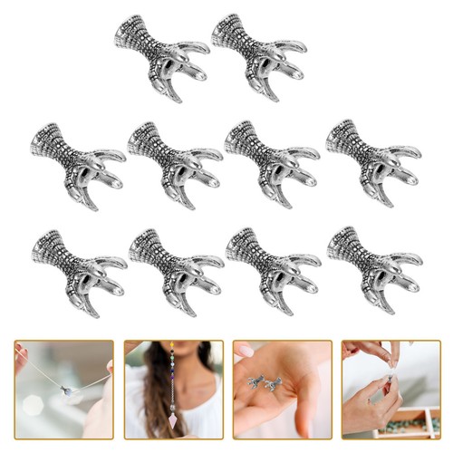 Pcs titanium steel bead - 10,