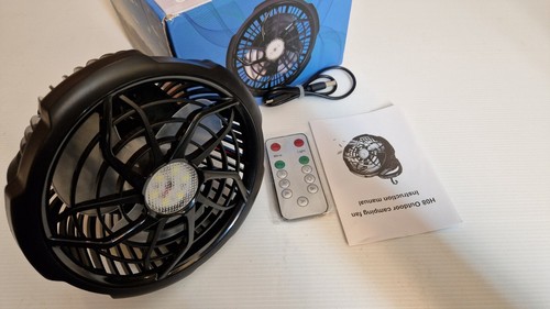 H08 bivvy fan led - light, usb