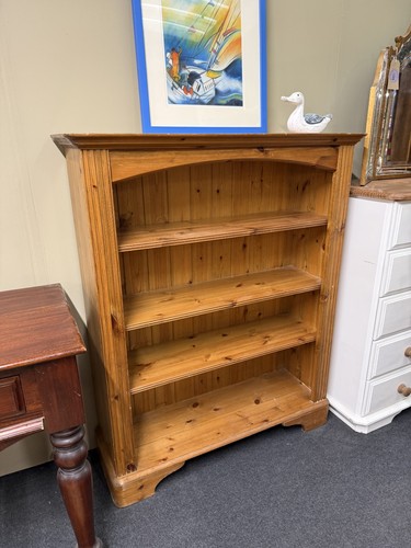 Pine bookcase - pine,