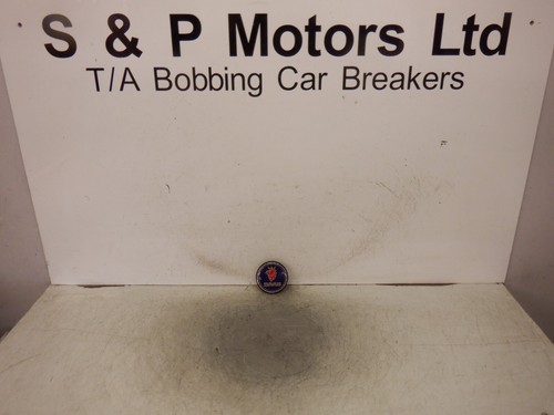 Saab alloy wheel - alloy, centre