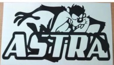 small 7x4" taz vauxhall astra vinyl car sticker rear window side graphic decal 