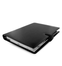 Filofax A4 Finsbury 2026 Black Leather Personal Organiser Diary- 025321