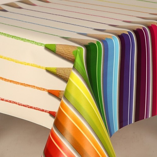 Wipe clean tablecloth - clean, pvc