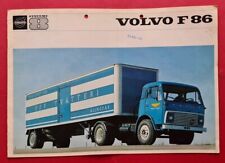 Volvo F86, System 8, Original Sales Brochure 1966, French Language