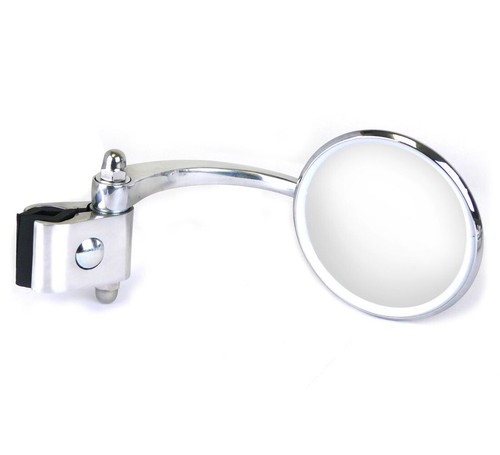Round clamp legshield - on,