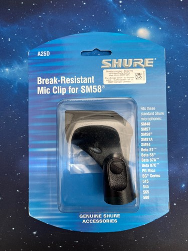 Shure a25d microphone clip - microphone,