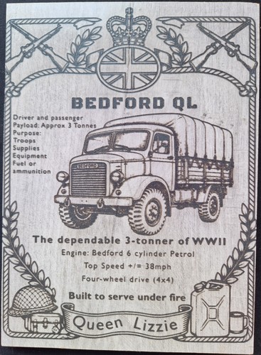 Bedford wwii truck - bedford,