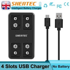 4 Slot Battery Charger For 9V