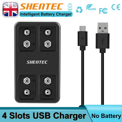 Slot battery charger for - 4,