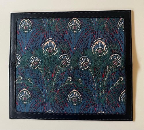 Vintage liberty blue - blue, leather