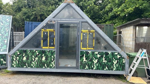 Portable house glass garden - glass,