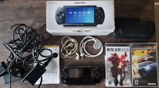 Sony PSP Entertainment Pack 1000 - Black - 2x Games 2x Chargers 8gb Memory Card 