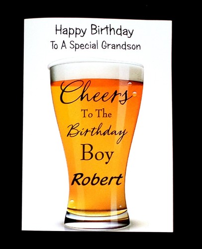 Personalised handmade birthday - handmade,