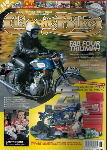 Classic bike magazine 2003 may - classic,