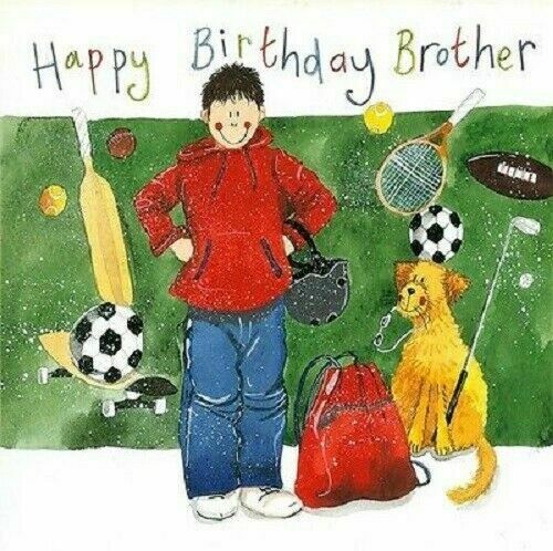 Alex clark birthday card - birthday,