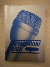 Microphone Data Published By BBC Training Department At BBC Wood Norton - 1990
