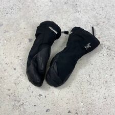 Arcteryx Zenta AR Mitt Fission SV Mittens Black Leather Gore-Tex Size XS Outdoor