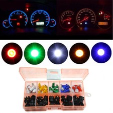 30x T5 12V Twist Socket Instrument Panel Cluster Dash 5050SMD LED Light Bulb Kit