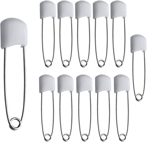 Baby nappy safety pins - nappy, pins,