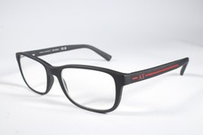 Armani Exchange Eyeglasses AX 3021 Unisex Black 8078 Full Rim Plastic Frames