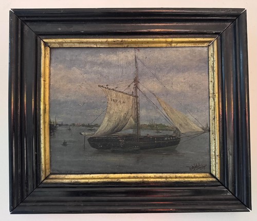 Antique 1877 dutch maritime - antique,