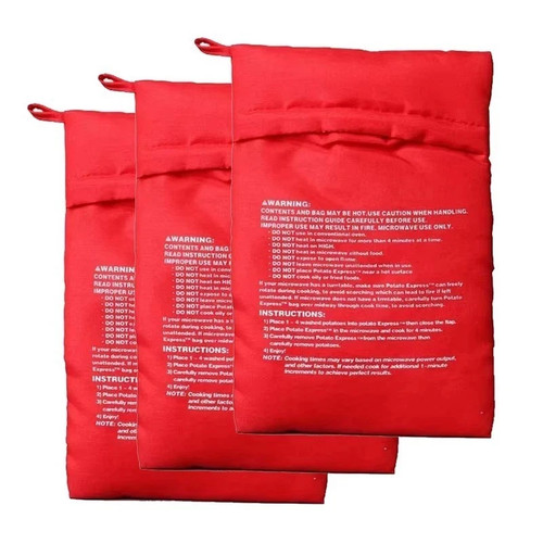 Microwave potato bag - bag, reusable