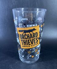 New Orchard Thieves Apple Cider Pint Glass 20OZ Bar Pub City Fox