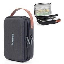 Cable Organizer Bag Electronic Organiser Travel Case Double Layer Tech Organiser