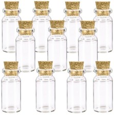 Mini glass jars with corks - jars,