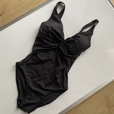 Size 8 10 Black twisted bust