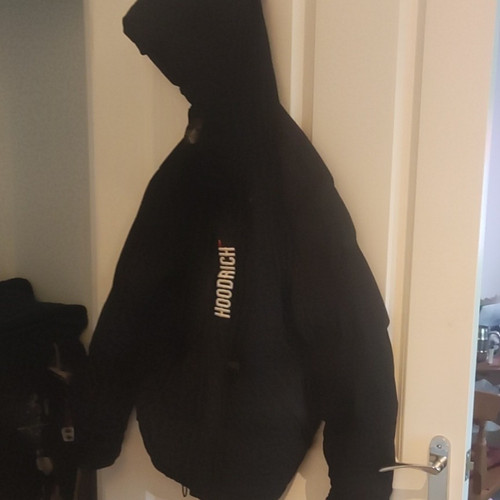 Hoodrich black puffer jacket - hoodrich,