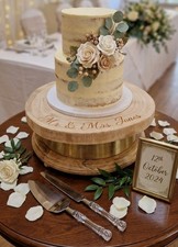 Personalised Wooden Cake Stand