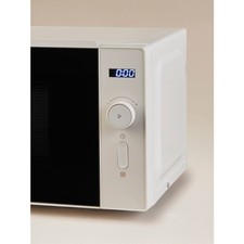 Cream 17L One Dial Microwave