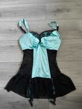 BNWT Ann Summers Black & Aqua