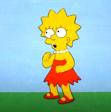 1990's SIMPSONS LISA FOX