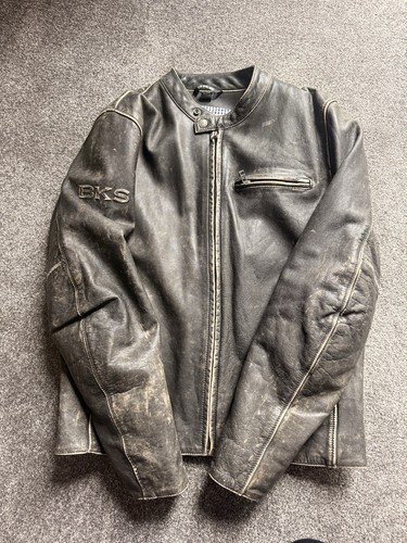 Bks leather motorcycle - leather, jacket