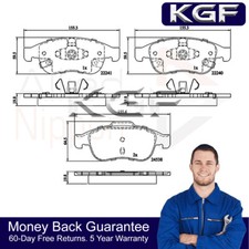 KGF Front Brake Pads Set Fits