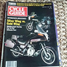 Cycle Guide Aug 1981 Honda
