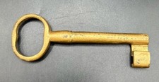 Vintage Large Metal Key, Skeleton Type Key, Collectors Key