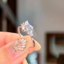 Platinum Diamond Ring For