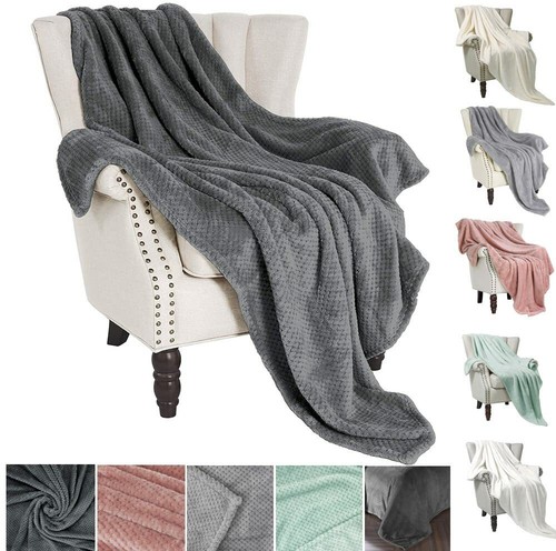 Large soft warm fleece - warm, waffle