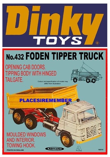 Dinky toys 432 - 432, tipper