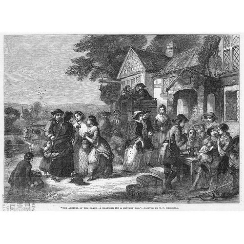 Fine art 18th century - fine, coaching