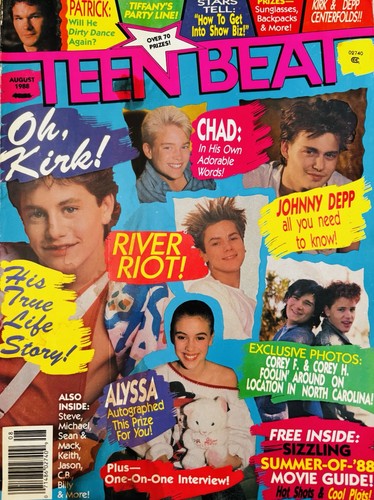 Teen beat august 1988 magazine - august,
