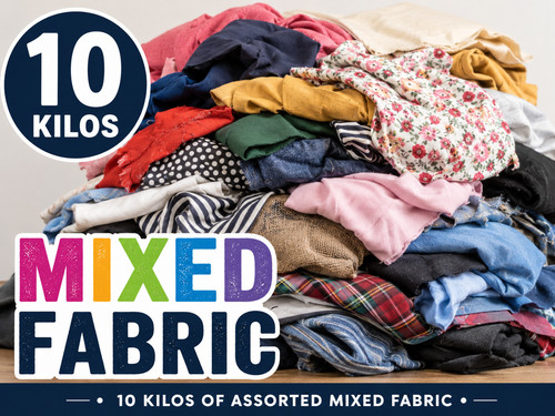 Kilos mixed fabric bundle - mixed,
