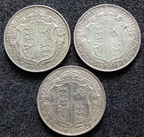 Three george silver - v,