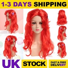 Little Mermaid Ariel Wig Wavy