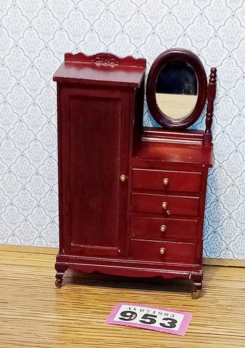 Vintage mahogany gents